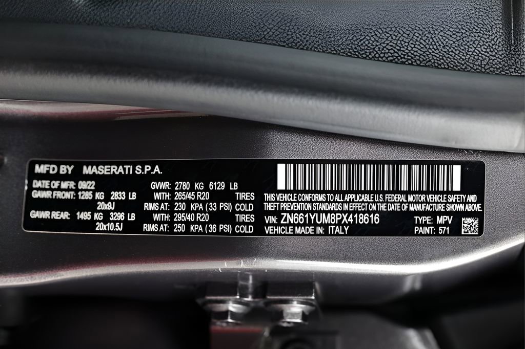 Used 2023 Maserati Levante Modena AWD/4WD image 89