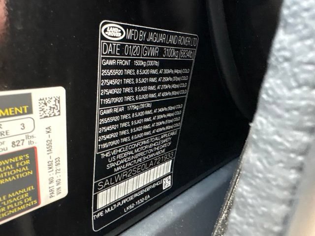 Used 2020 Land Rover Range Rover Sport HSE Dynamic AWD/4WD image 8