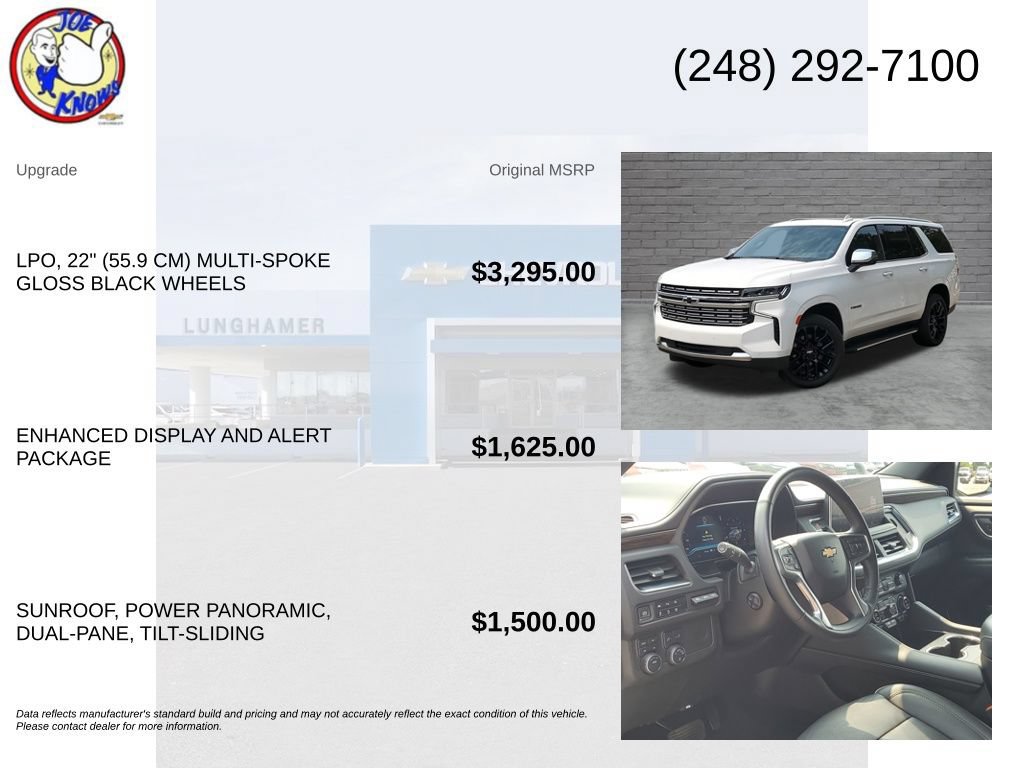 Certified 2023 Chevrolet Tahoe Premier AWD/4WD image 5
