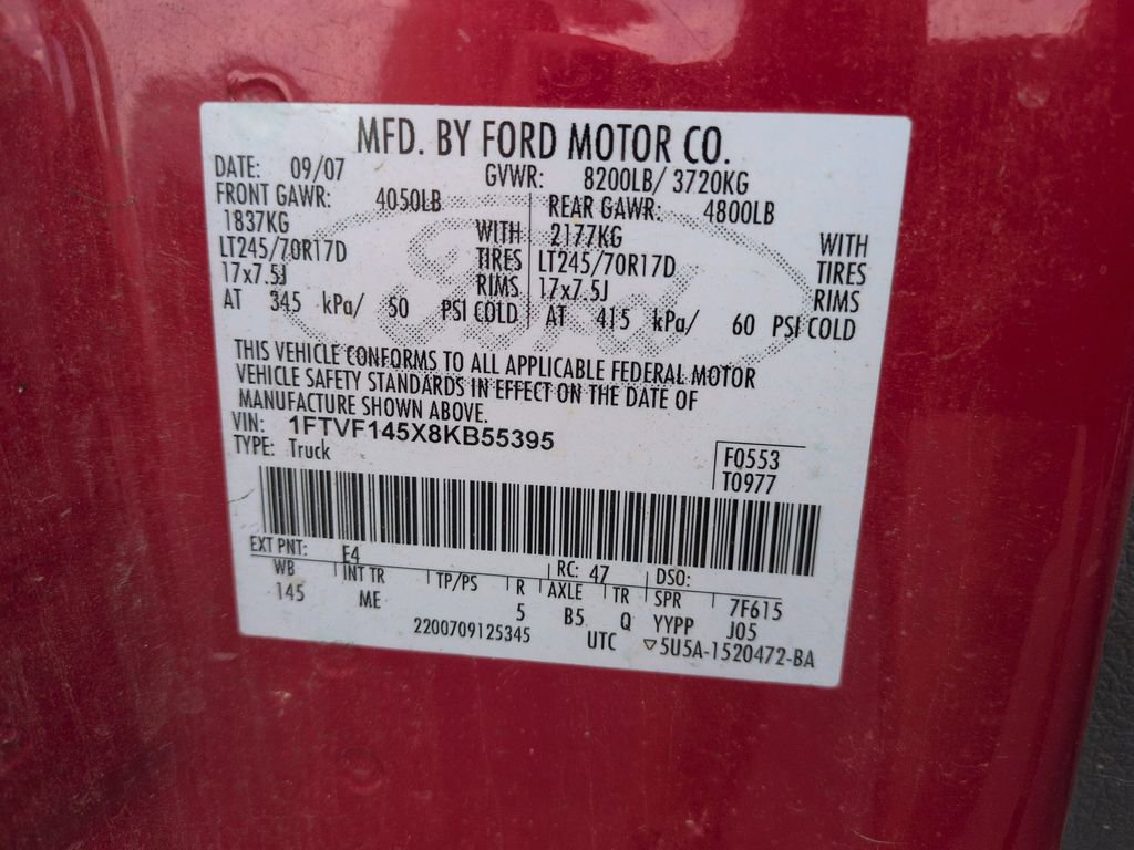 Used 2008 Ford F150 4x4 Regular Cab image 26