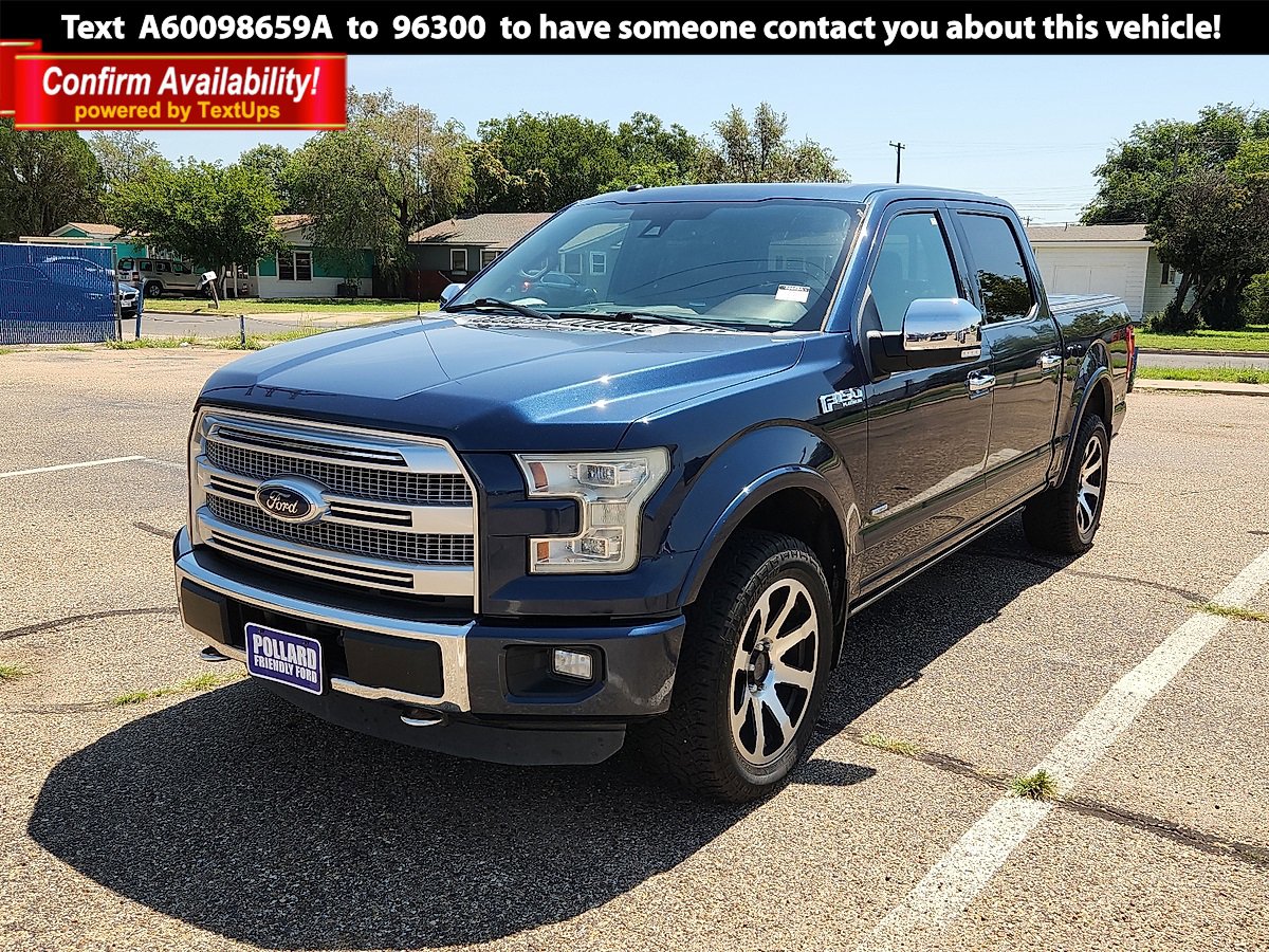Used 2016 Ford F150 Platinum