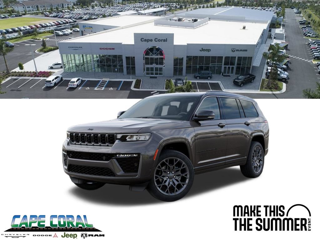 New 2026 Jeep Grand Cherokee L Summit w/ Obsidian Package