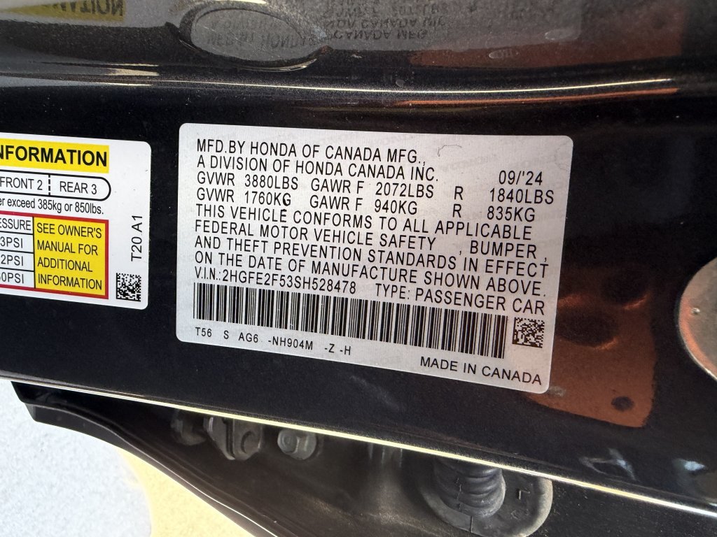 Used 2025 Honda Civic Sport image 41