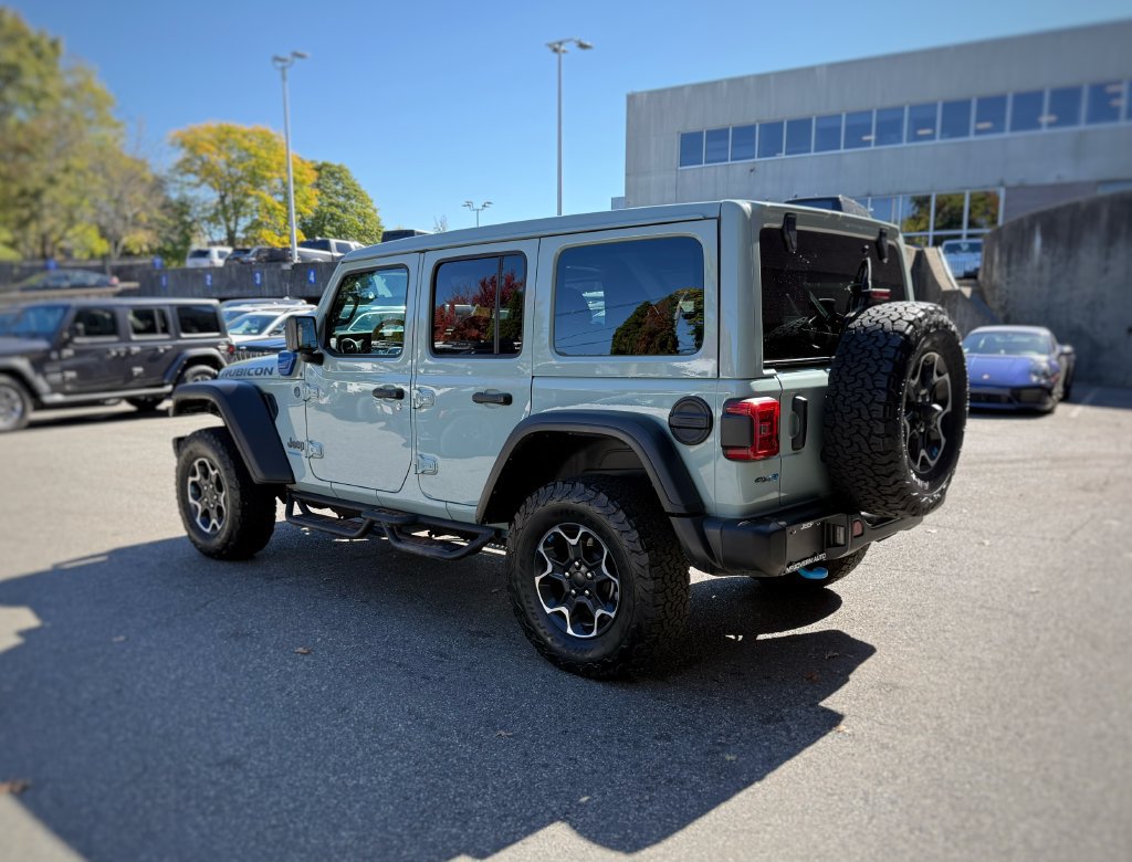 Used 2023 Jeep Wrangler Unlimited Rubicon 4xe w/ Steel Bumper Group AWD/4WD image 12