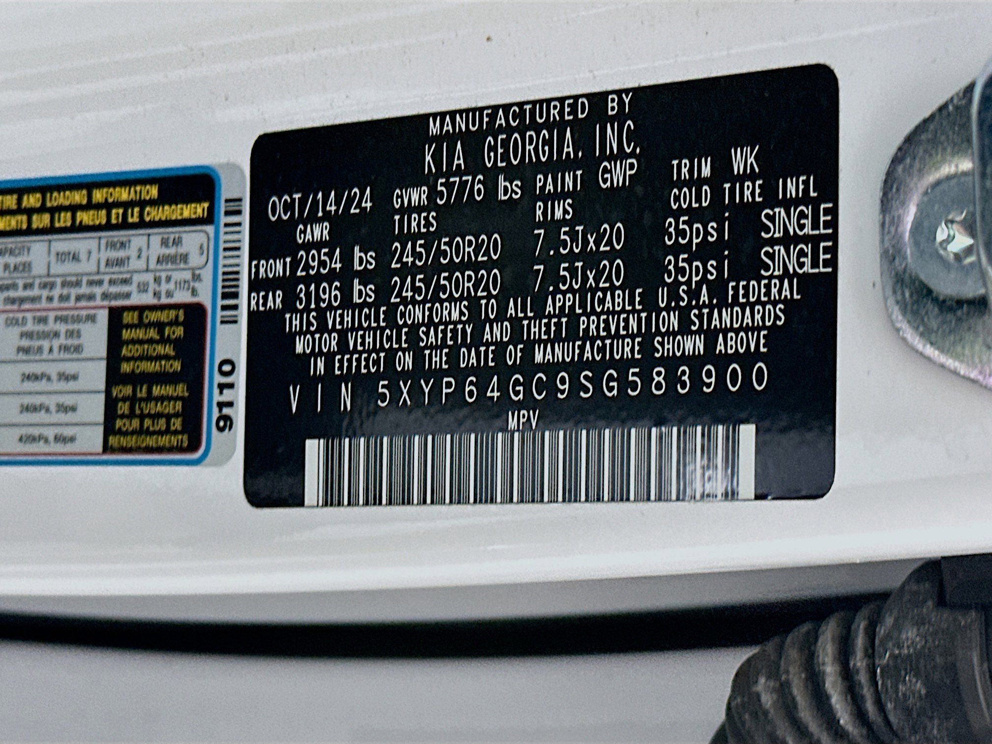 Used 2025 Kia Telluride S FWD image 12