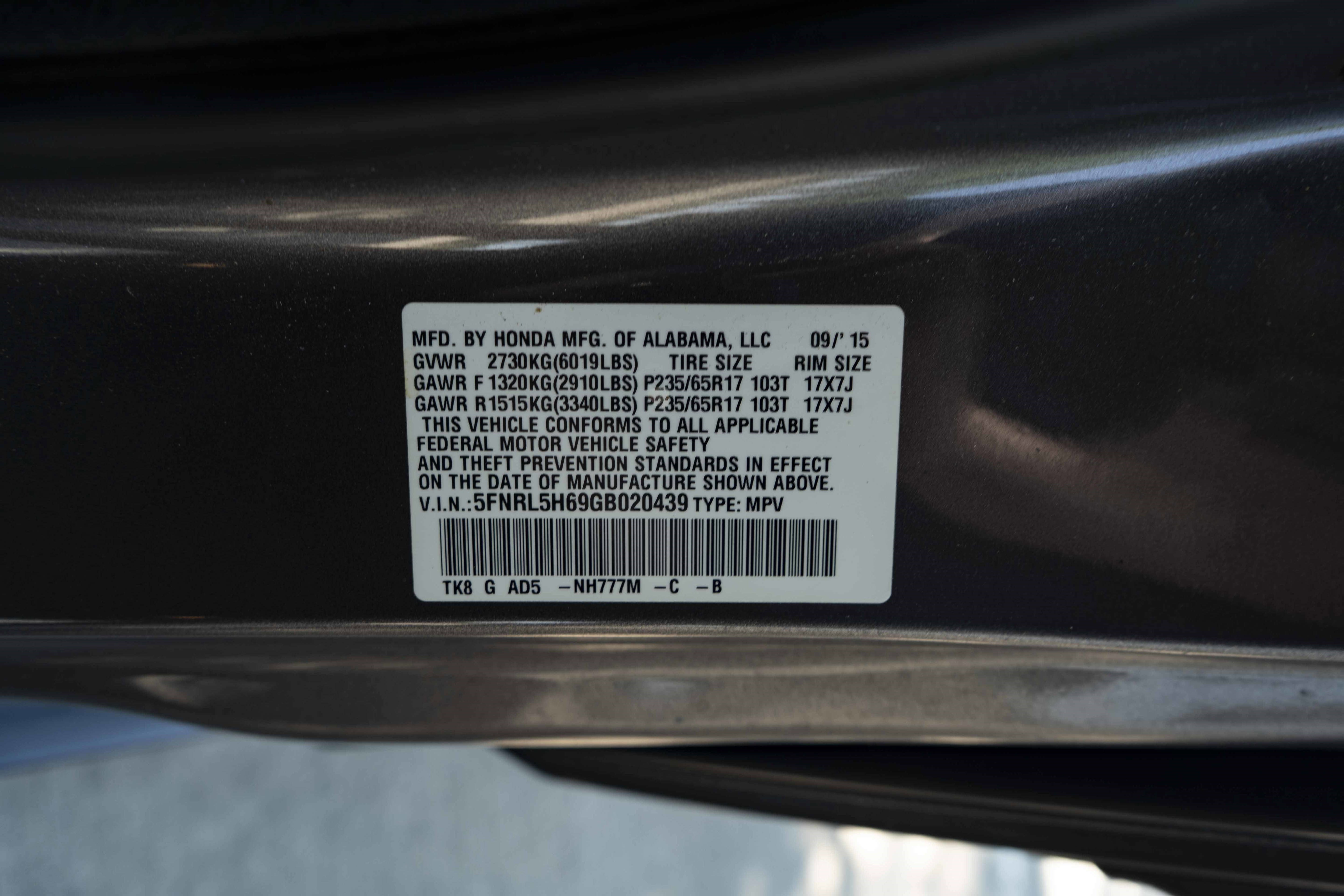 Used 2016 Honda Odyssey EX-L image 46