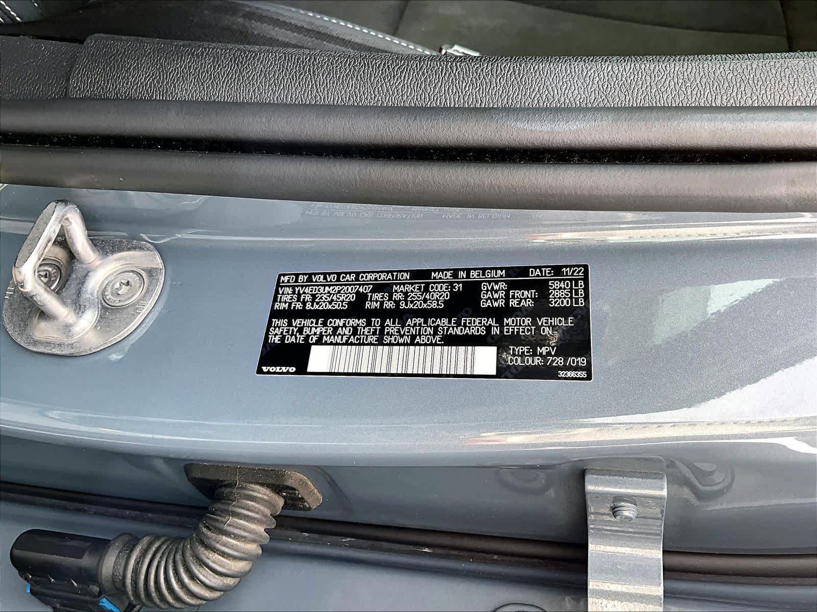 Used 2023 Volvo XC40 Recharge Ultimate AWD/4WD image 34