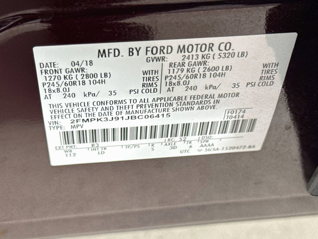Used 2018 Ford Edge SEL w/ Equipment Group 201A FWD image 40