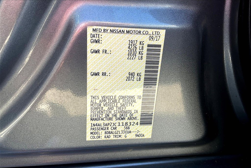 Used 2018 Nissan Altima 2.5 S w/ S Convenience Package FWD image 35