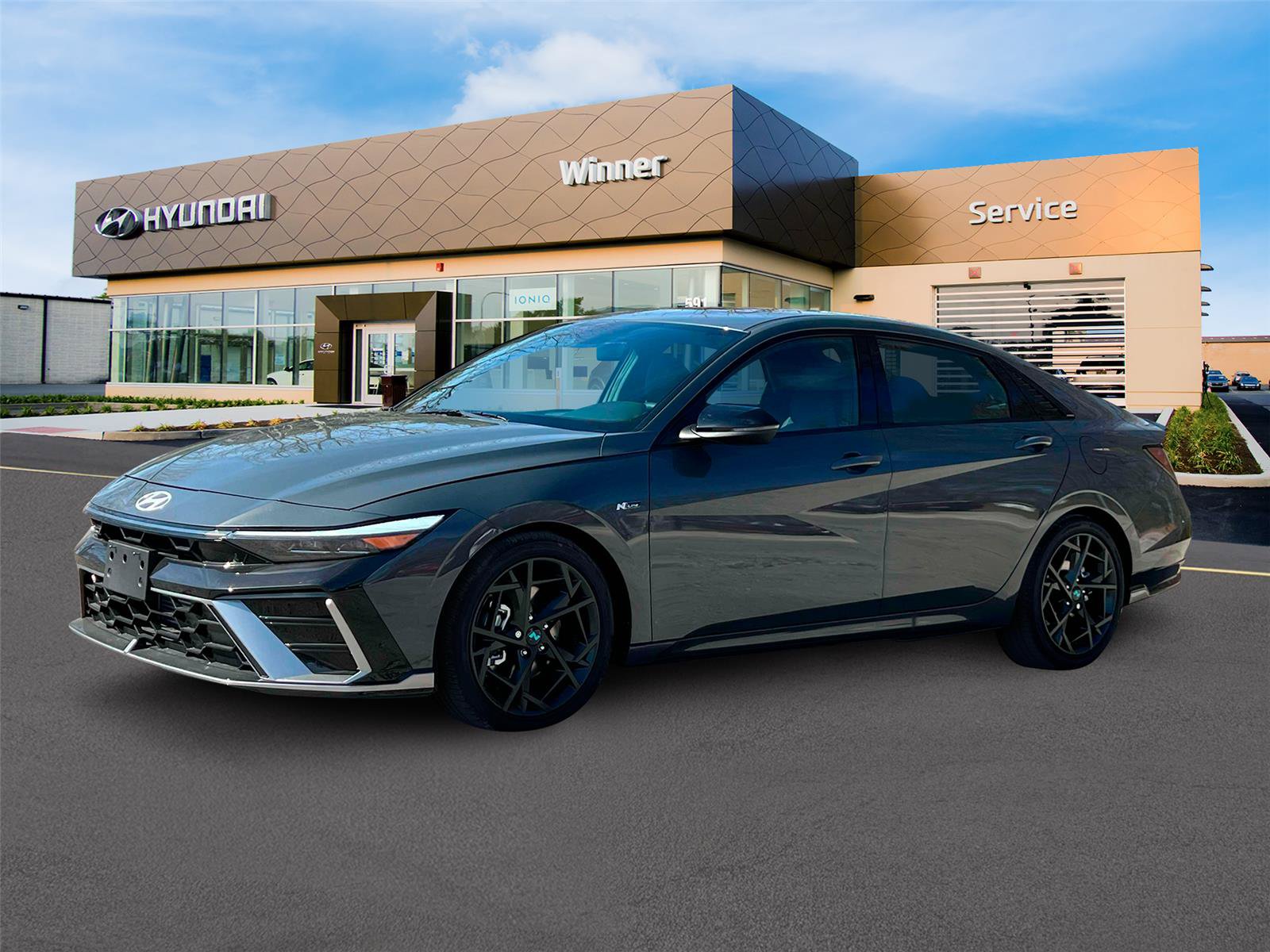 New 2025 Hyundai Elantra N Line FWD image 2