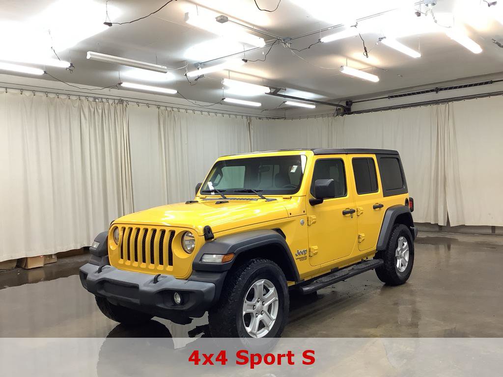 Used 2019 Jeep Wrangler Unlimited Sport S AWD/4WD image 1