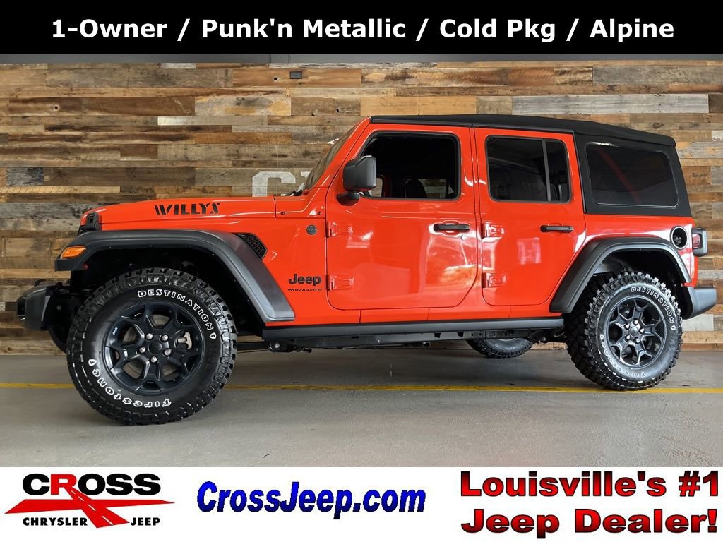 Used 2023 Jeep Wrangler Willys image 1