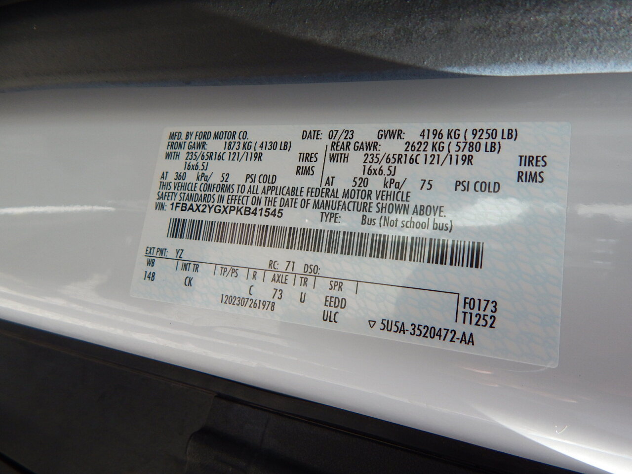 Used 2023 Ford Transit 350 XLT RWD image 30