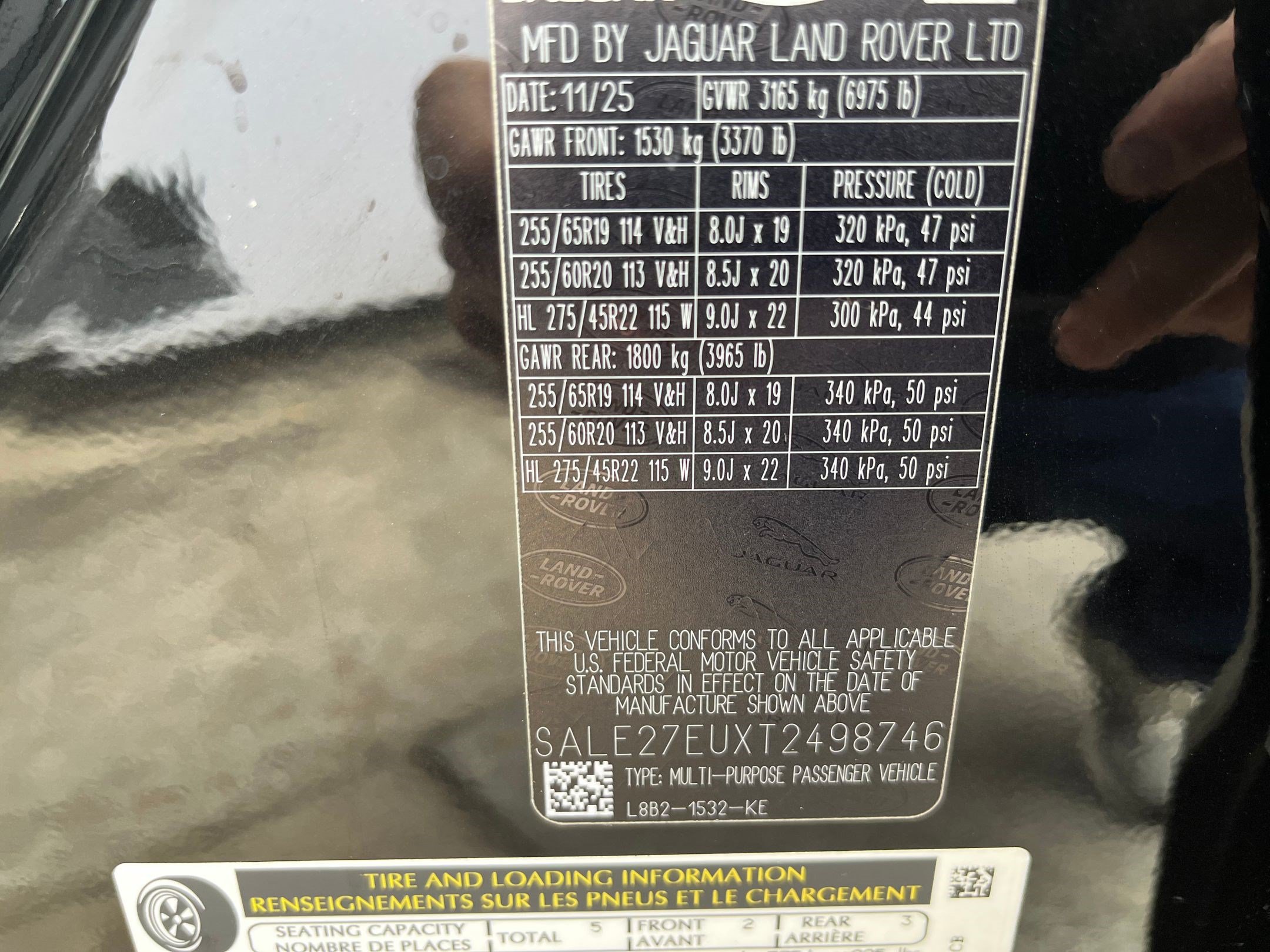 Used 2026 Land Rover Defender 110 X-Dynamic SE AWD/4WD image 20