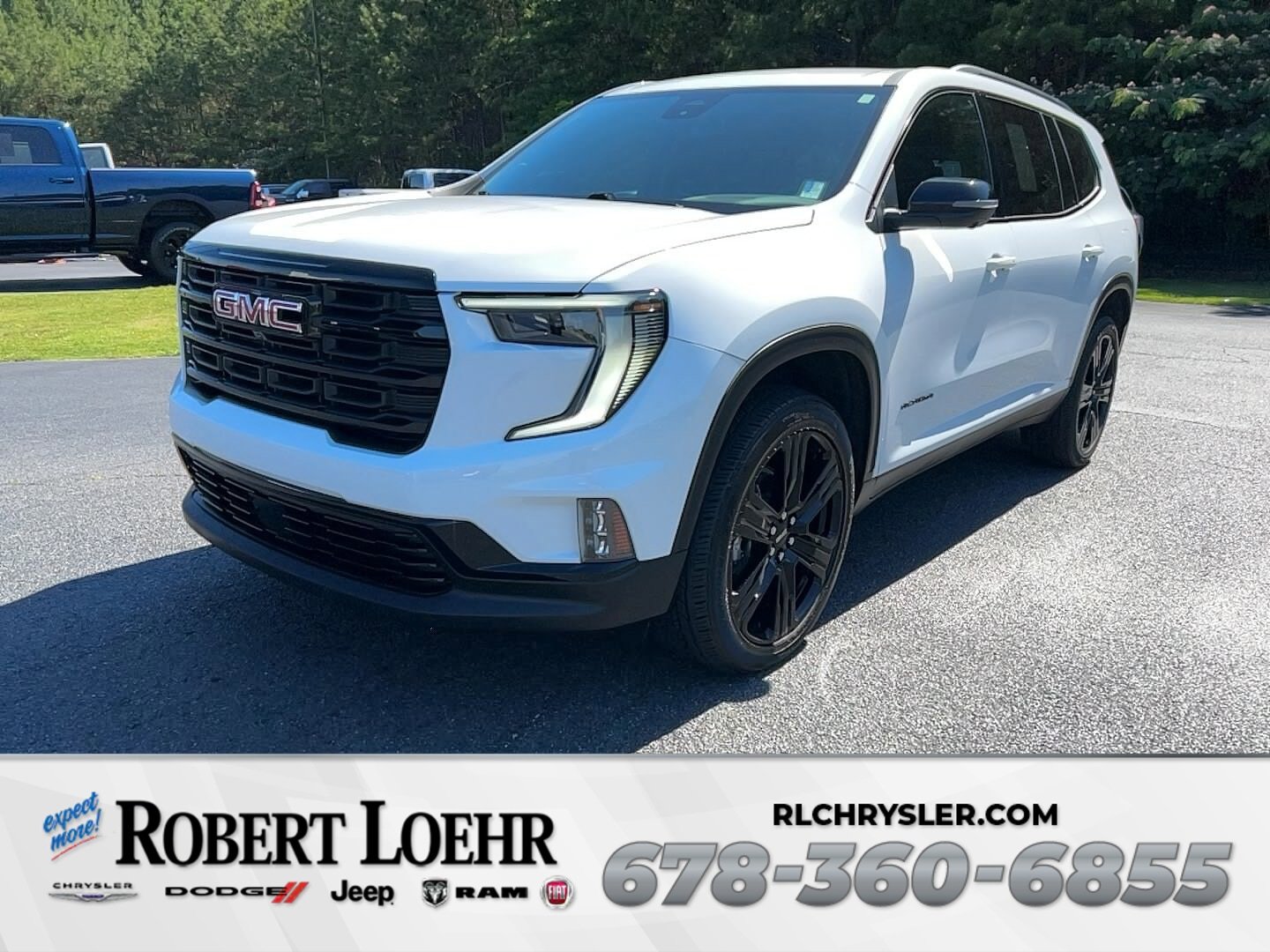 Used 2024 GMC Acadia Elevation w/ Black Edition FWD image 1