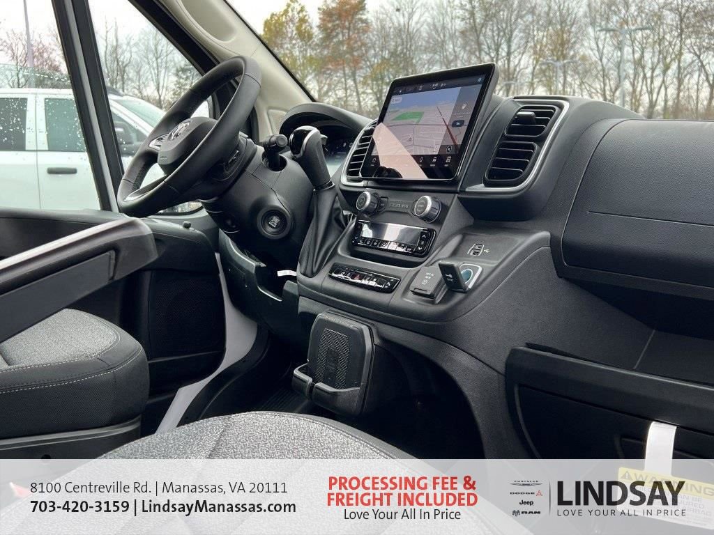New 2026 RAM ProMaster 2500 w/ Quick Order Package 22H SLT+ FWD image 13