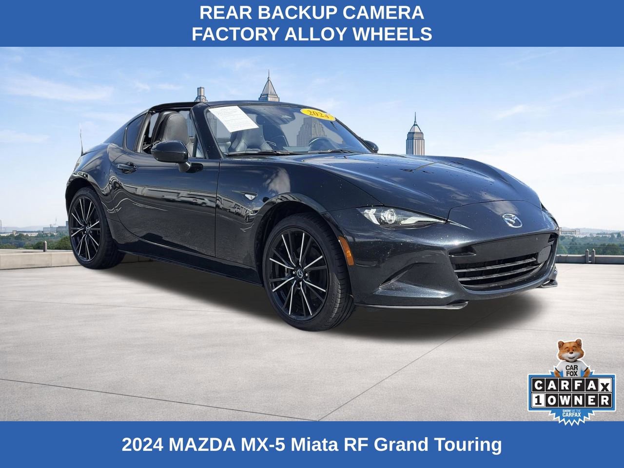Used 2024 MAZDA MX-5 Miata RF Grand Touring w/ Weather Package image 7