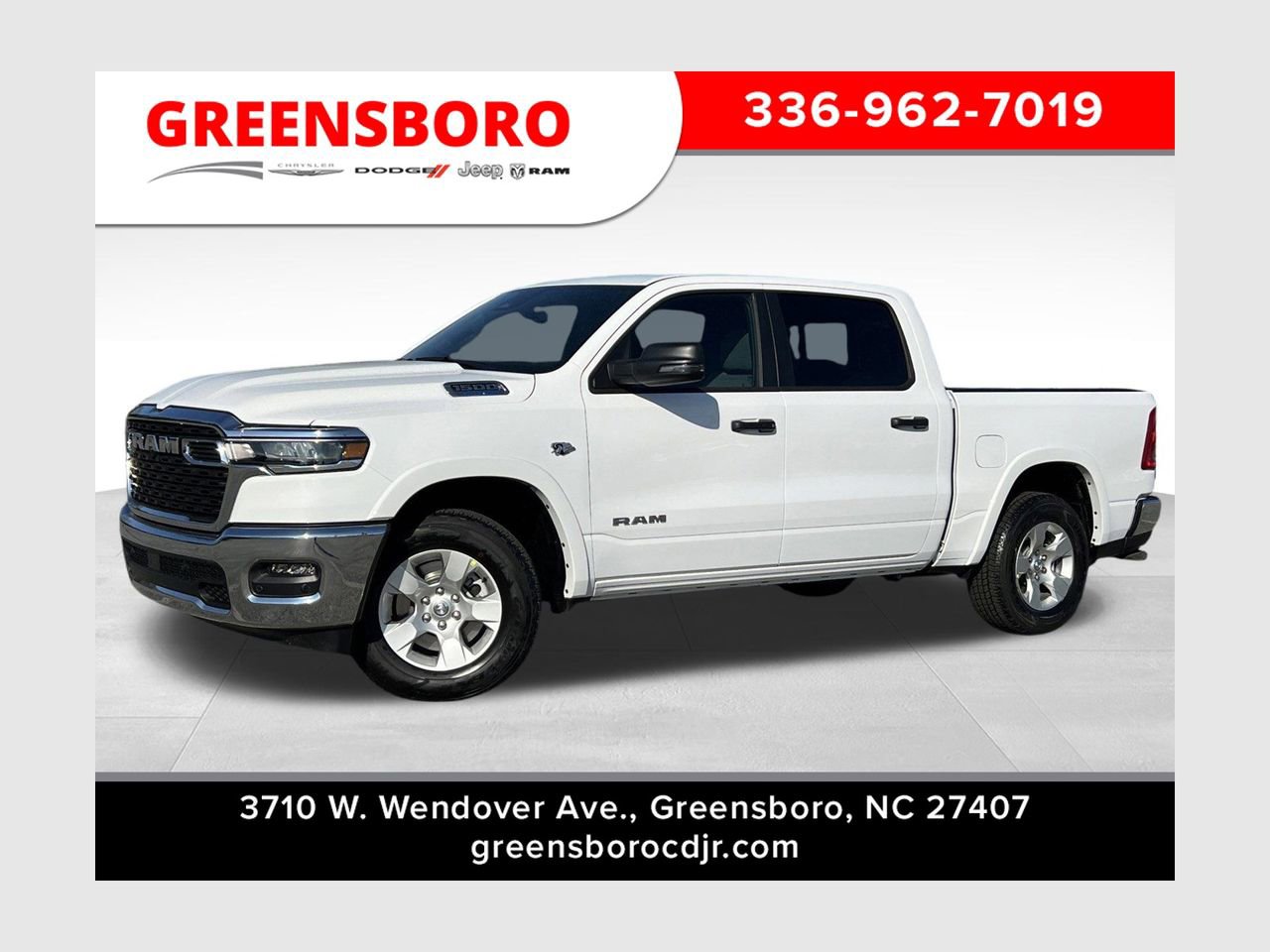 New 2026 RAM 1500 4x4 Crew Cab