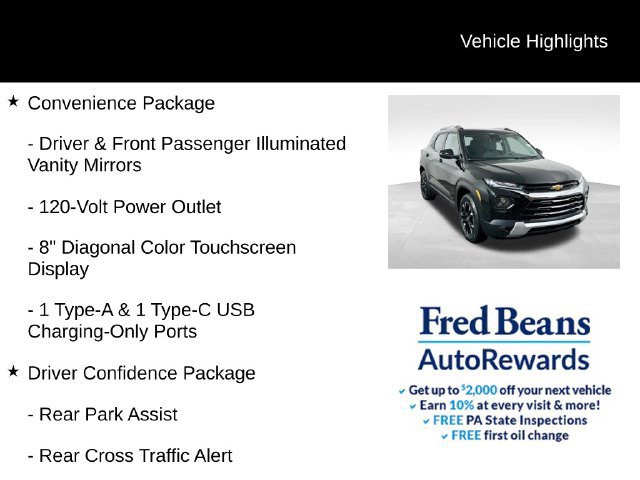 Used 2023 Chevrolet TrailBlazer LT w/ Convenience Package AWD/4WD image 10