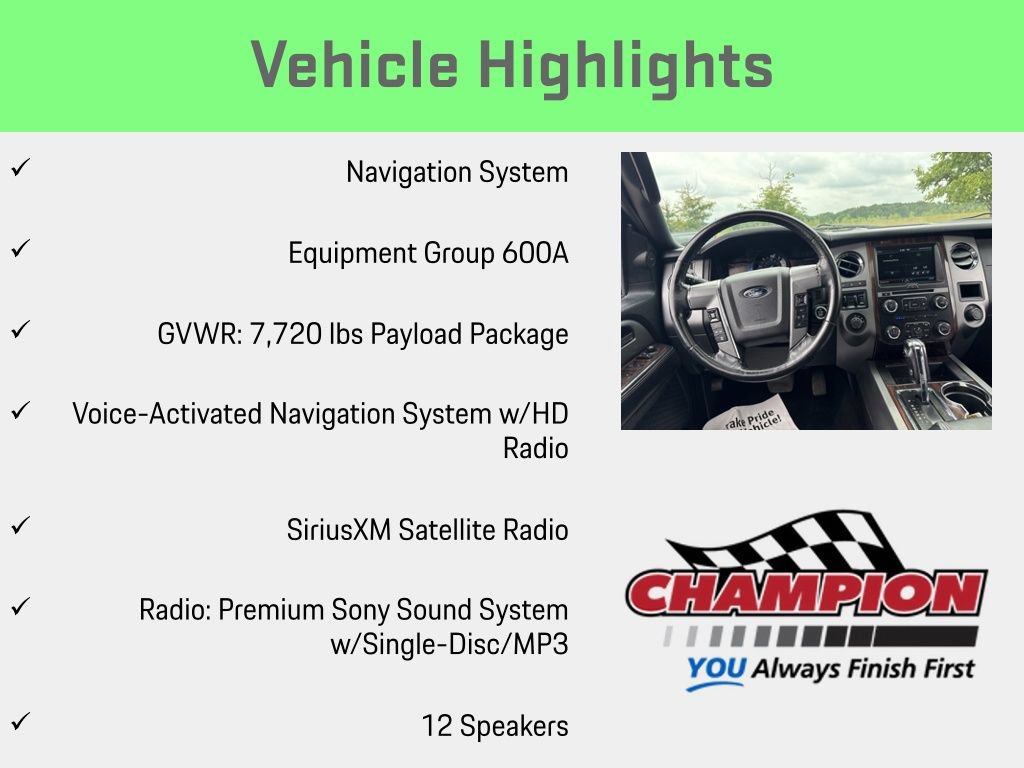 Used 2015 Ford Expedition EL Platinum AWD/4WD image 6