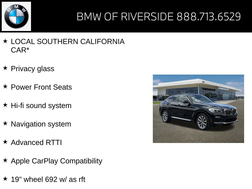Used 2019 BMW X4 xDrive30i w/ Premium Package AWD/4WD image 15