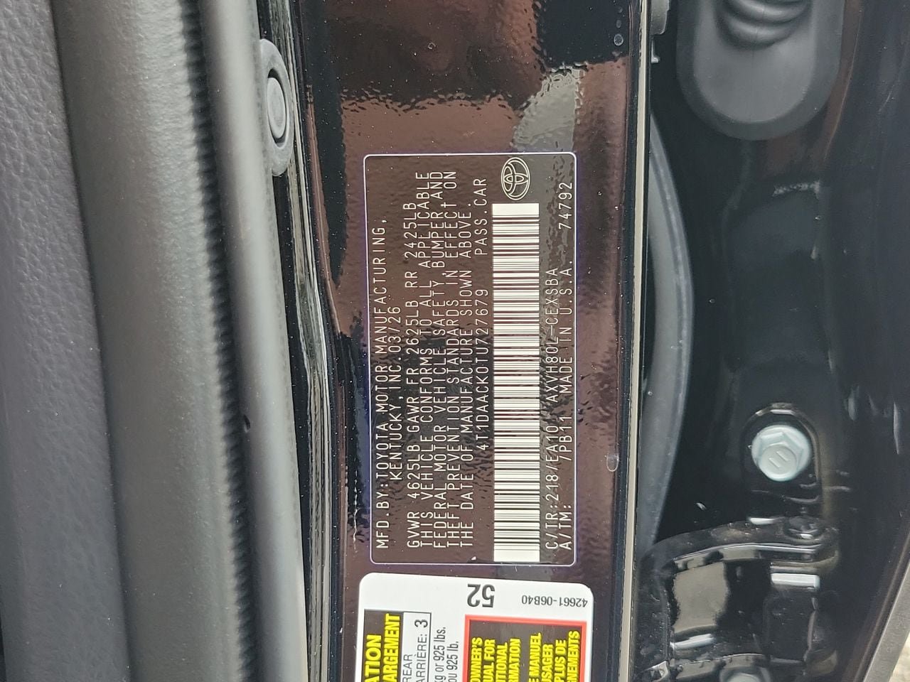 Used 2026 Toyota Camry SE FWD image 33