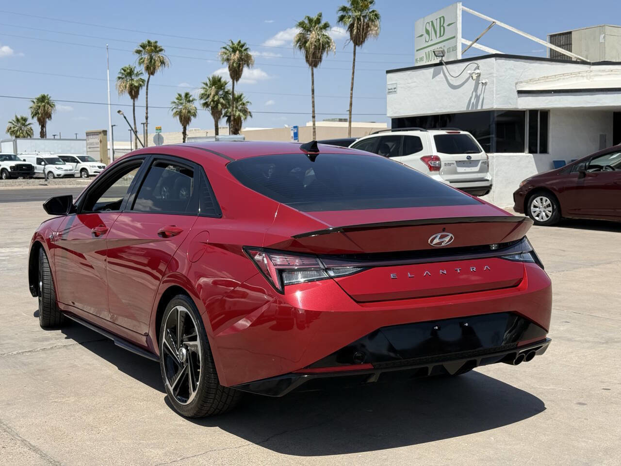 Used 2021 Hyundai Elantra N Line w/ Cargo Package FWD image 22