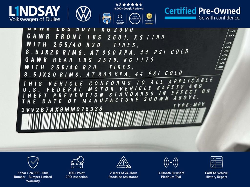 Used 2021 Volkswagen Tiguan SE R-Line image 26