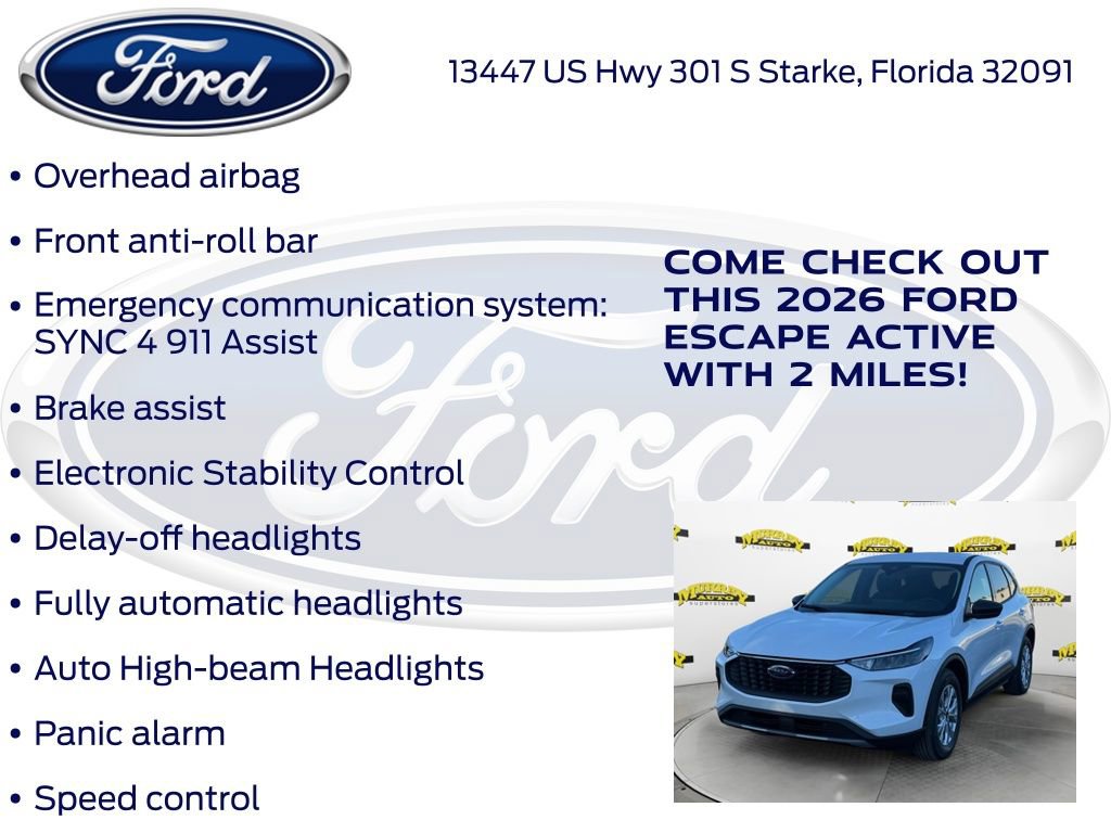 New 2026 Ford Escape Active w/ Tech Pack #1 FWD image 30