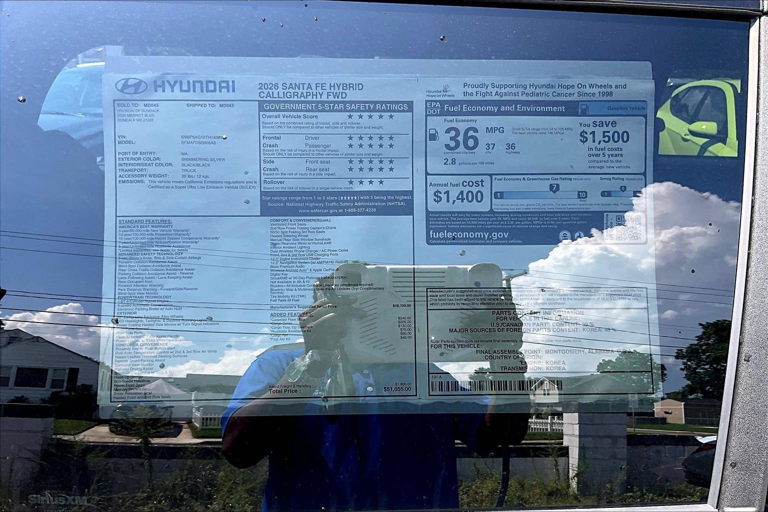 New 2026 Hyundai Santa Fe Calligraphy FWD image 14