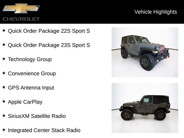 Used 2021 Jeep Wrangler Sport S AWD/4WD image 5