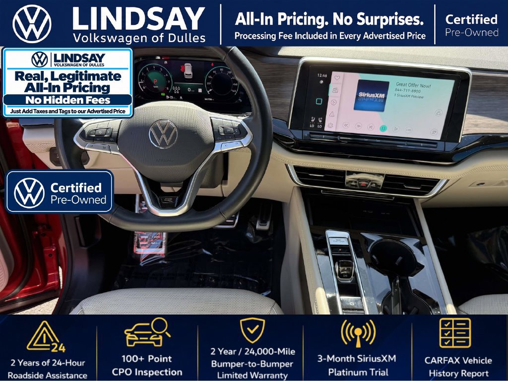 Used 2024 Volkswagen Atlas SEL Premium R-Line AWD/4WD image 11