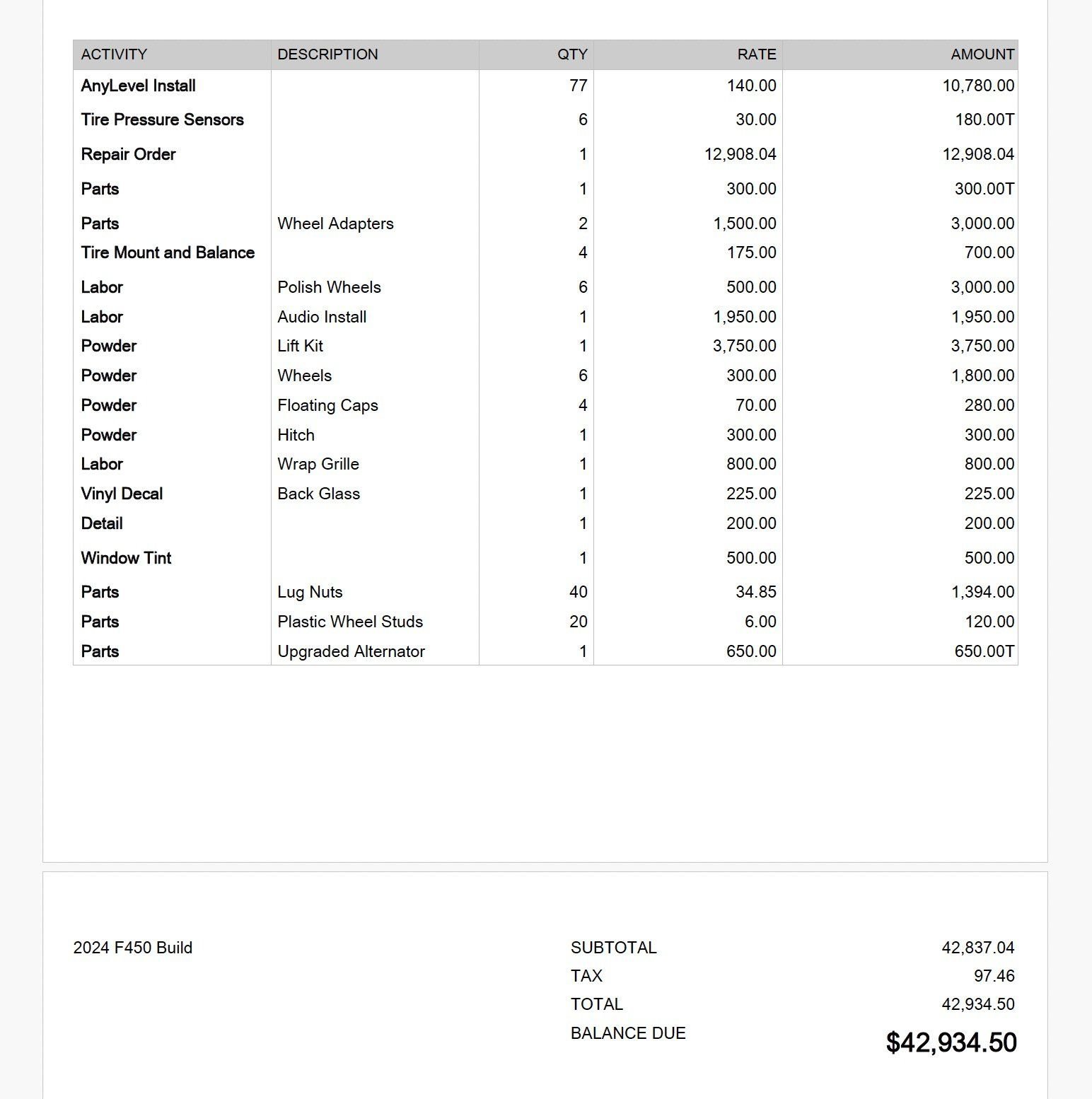 Used 2024 Ford F450 Platinum AWD/4WD image 27