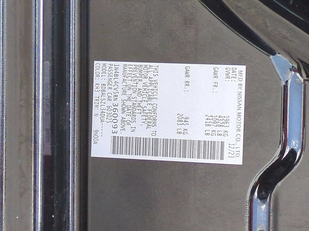 Certified 2024 Nissan Altima 2.5 SR FWD image 22