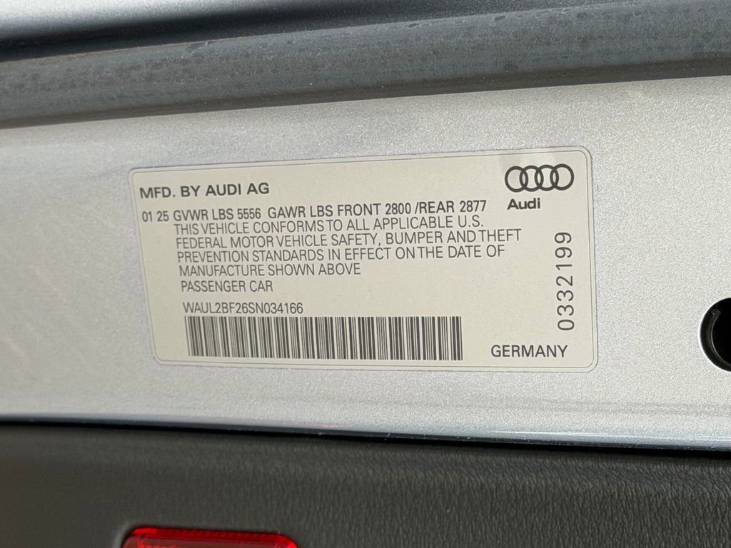 Used 2025 Audi A6 Premium Plus w/ Premium Plus Package AWD/4WD image 29