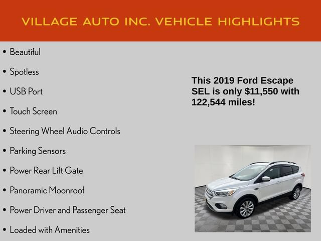 Used 2019 Ford Escape SEL AWD/4WD image 7