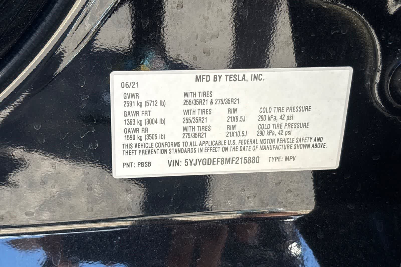 Used 2021 Tesla Model Y Performance AWD/4WD image 25