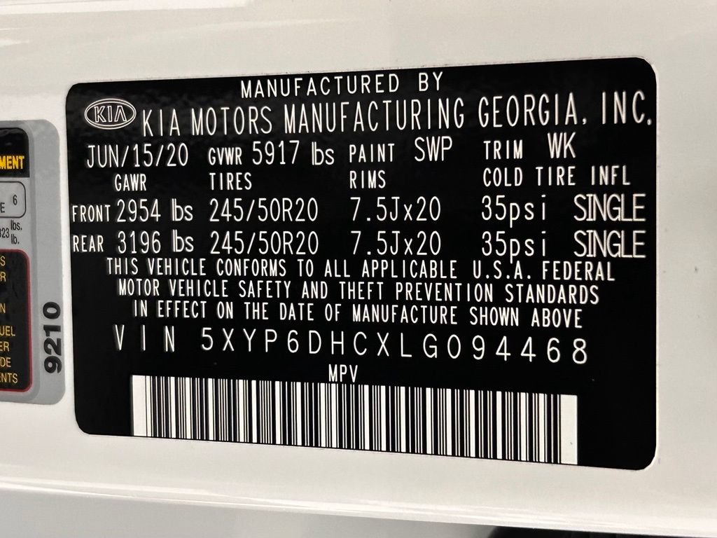 Used 2020 Kia Telluride S w/ S 8 Passenger Seating Package AWD/4WD image 21