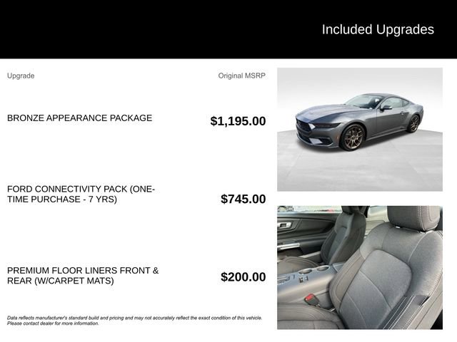 New 2026 Ford Mustang Coupe w/ Bronze Appearance Package image 5