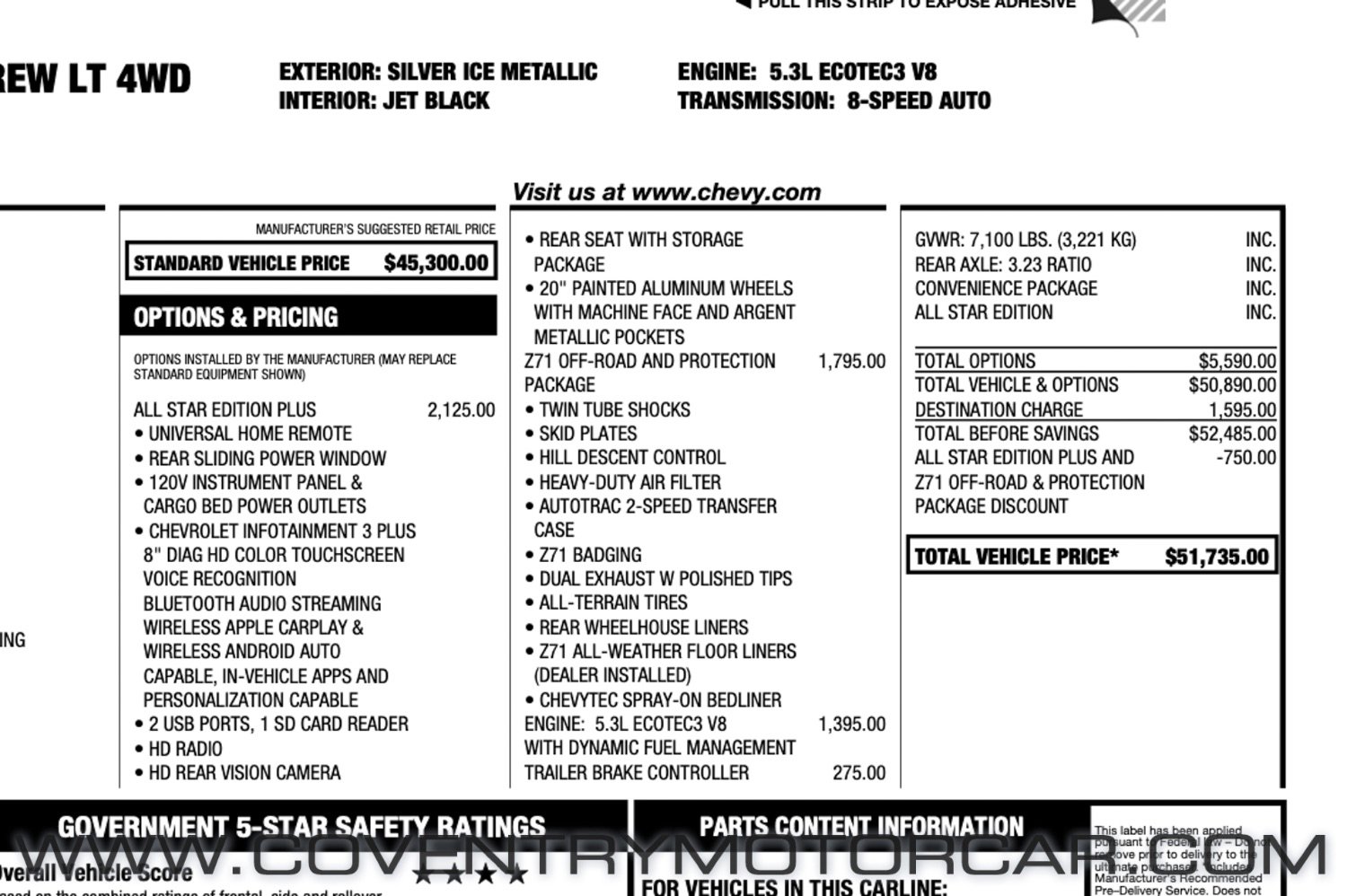 Used 2021 Chevrolet Silverado 1500 LT w/ All Star Edition Plus image 19