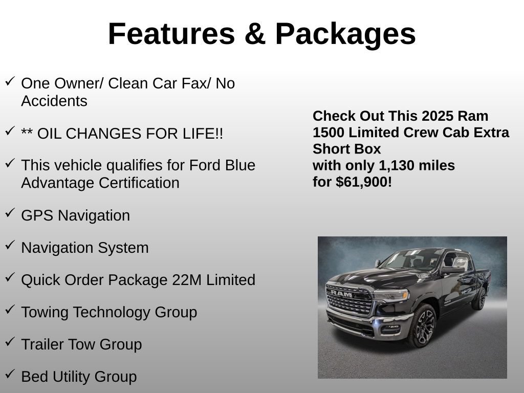 Used 2025 RAM 1500 Limited w/ Trailer Tow Group AWD/4WD image 4