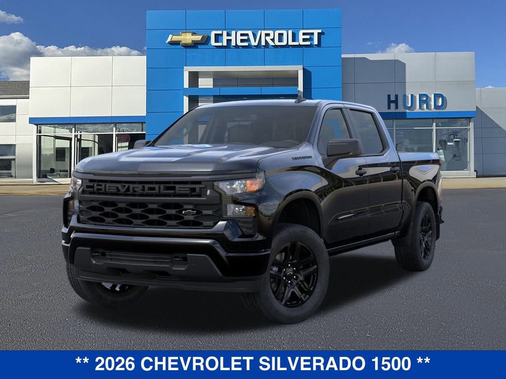 New 2026 Chevrolet Silverado 1500 Custom w/ LPO, Dark Essentials Package image 7