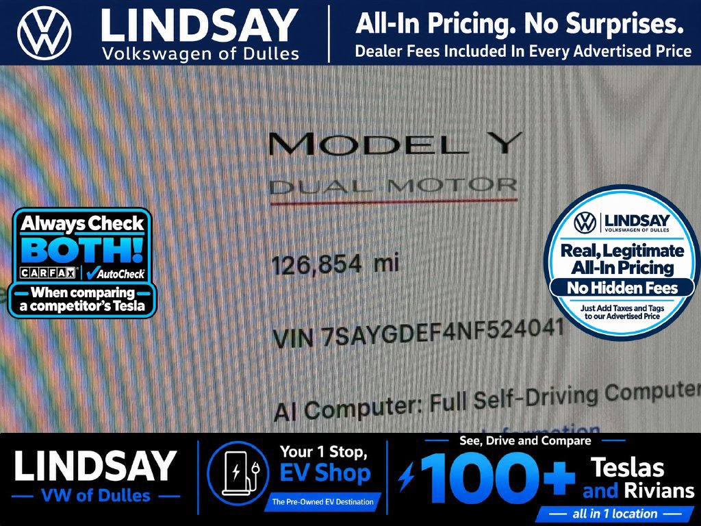 Used 2022 Tesla Model Y Performance AWD/4WD image 26