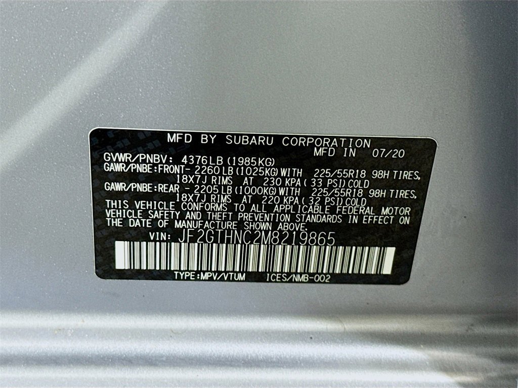 Used 2021 Subaru Crosstrek 2.5i Limited w/ Moonroof Package 2 image 37