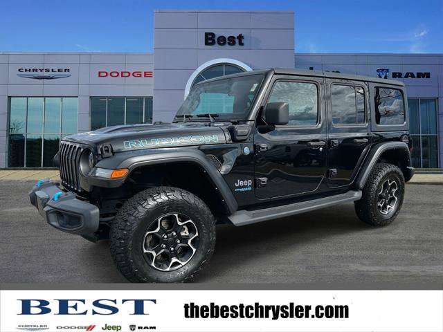 Certified 2021 Jeep Wrangler Unlimited Rubicon 4xe w/ Cold Weather Group image 1