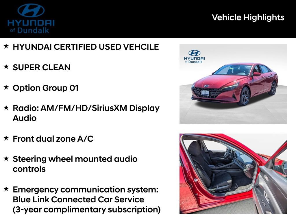 Used 2022 Hyundai Elantra SEL image 41