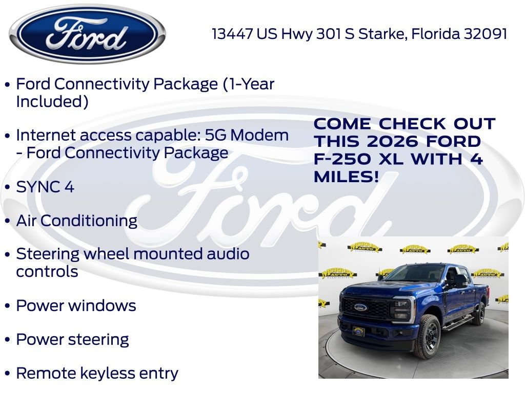 New 2026 Ford F250 XL w/ STX Appearance Package AWD/4WD image 25