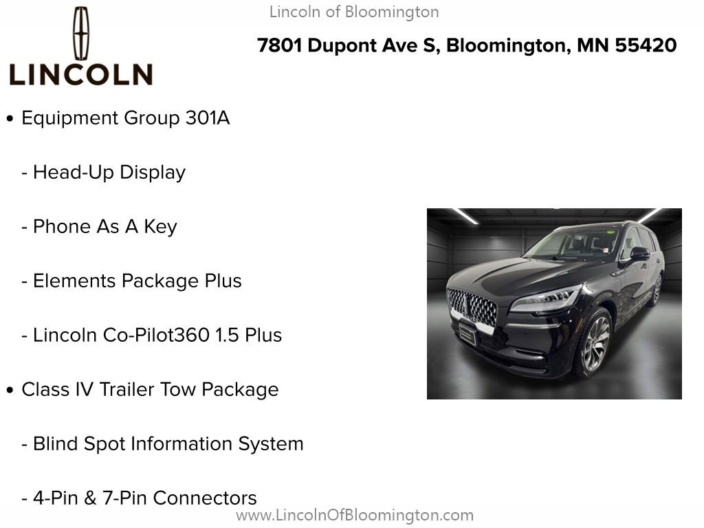 Used 2023 Lincoln Aviator Grand Touring w/ Equipment Group 301A AWD/4WD image 10