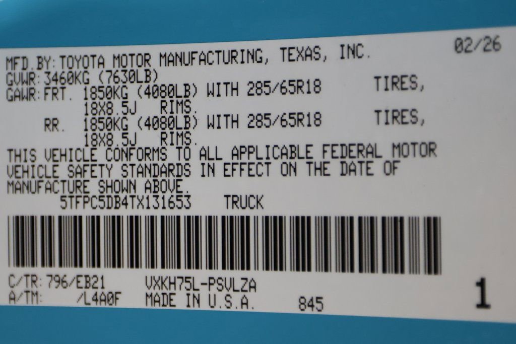 Used 2026 Toyota Tundra TRD Pro image 63