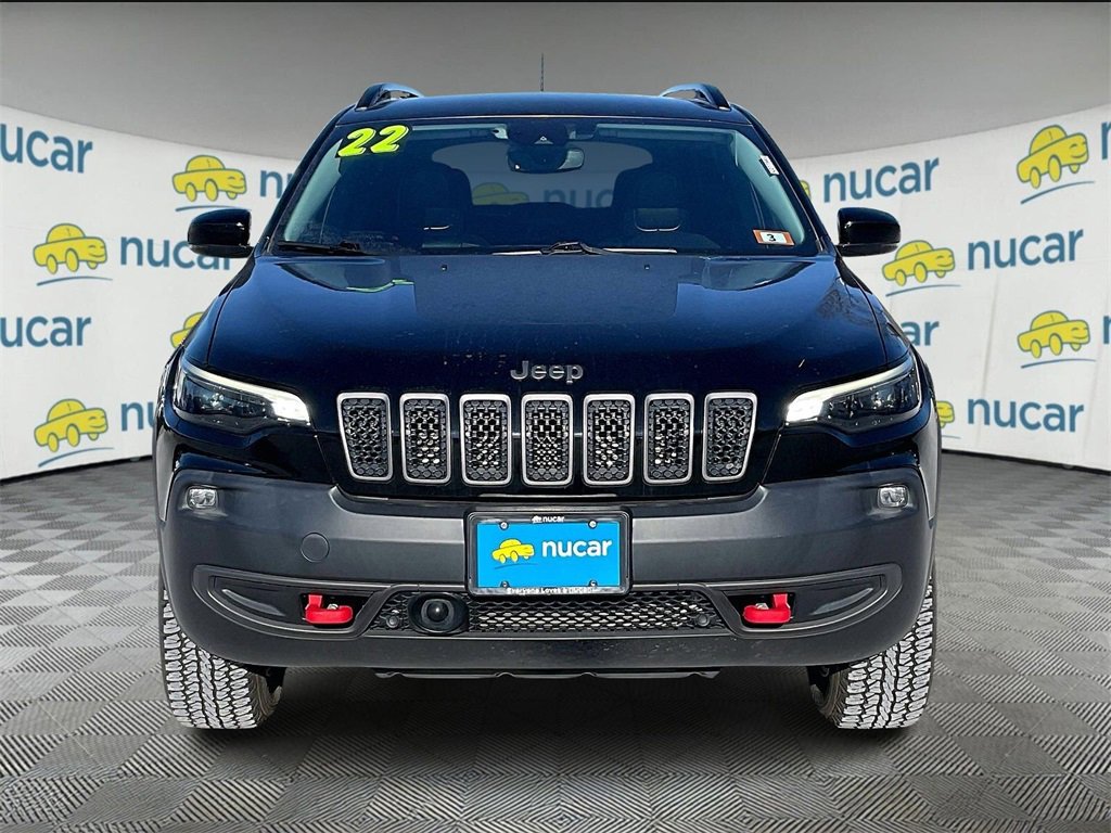 Used 2022 Jeep Cherokee Trailhawk w/ Premium Leather Package image 2